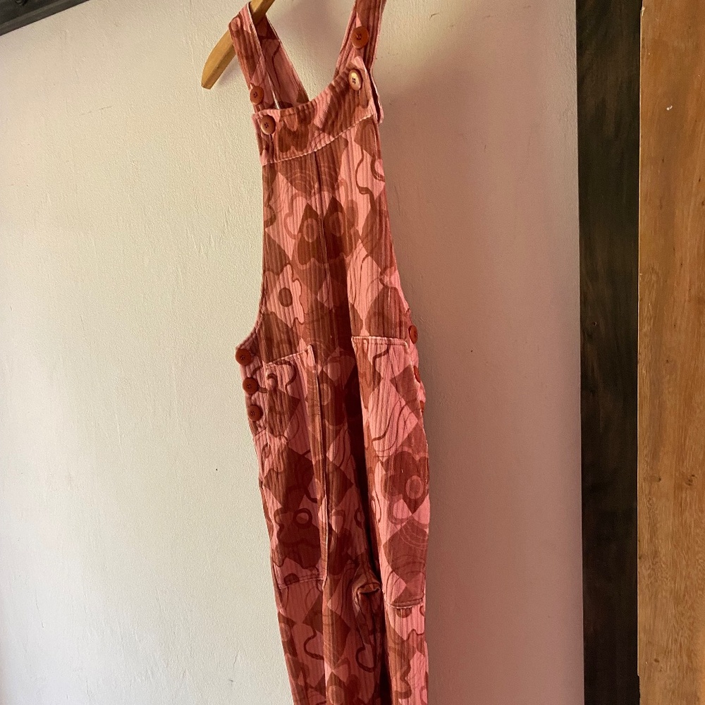 Overalls! soft ribbed material Size Small NWOT - Picture 4 of 13